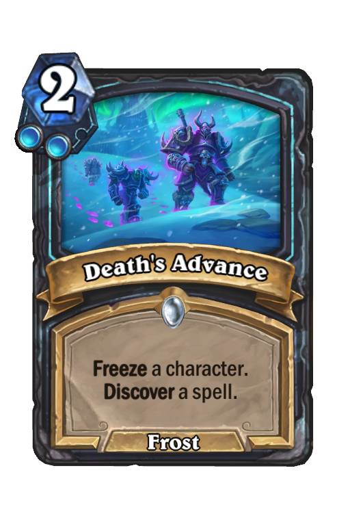 Death's Advance Hearthstone kártya