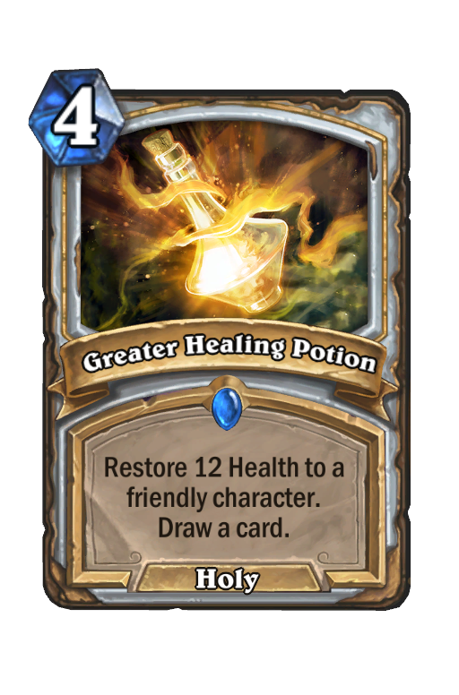 Greater Healing Potion Hearthstone kártya