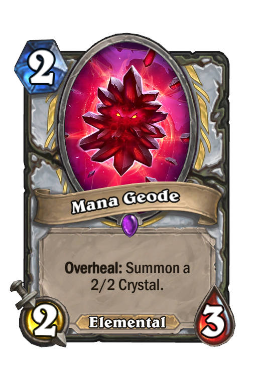 Mana Geode Hearthstone kártya