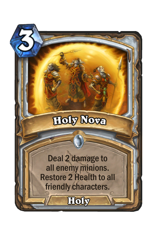 Holy Nova Hearthstone kártya