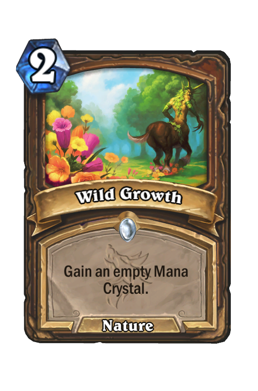 Wild Growth Hearthstone kártya