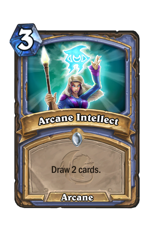 Arcane Intellect Hearthstone kártya