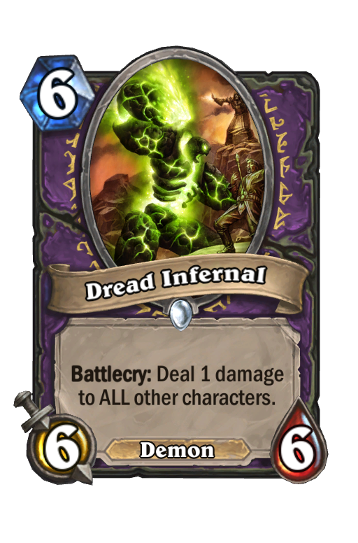 Dread Infernal Hearthstone kártya