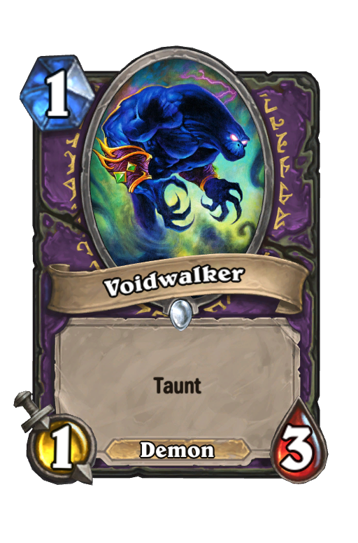 Voidwalker Hearthstone kártya