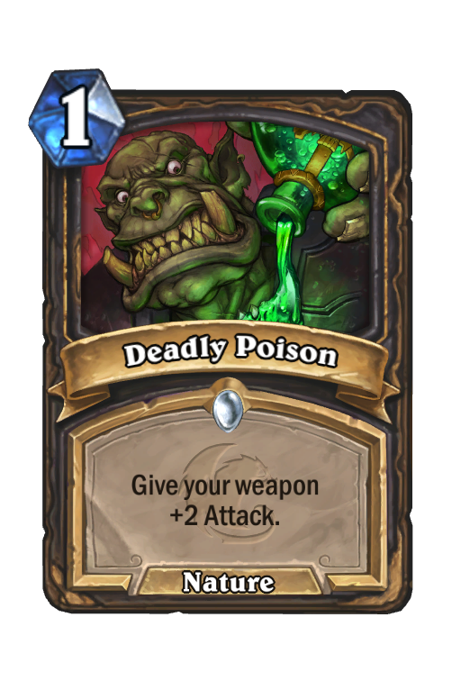 Deadly Poison Hearthstone kártya