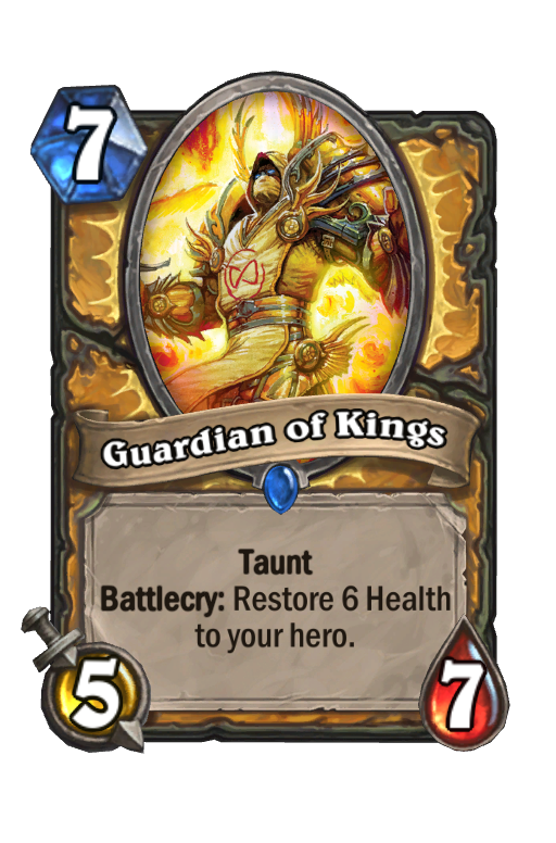 Guardian of Kings Hearthstone kártya