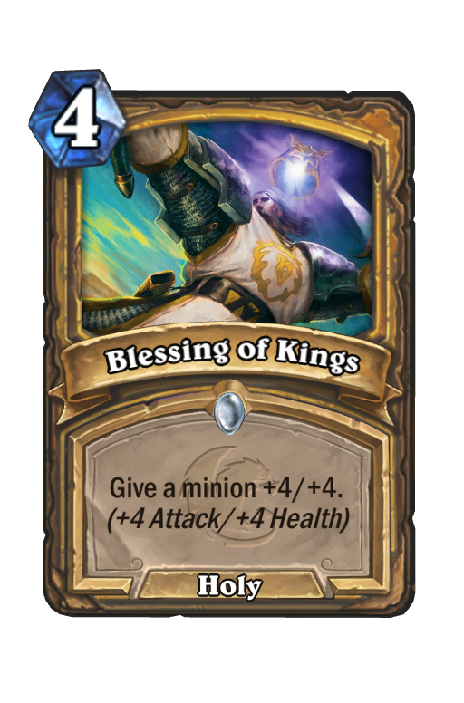 Blessing of Kings Hearthstone kártya