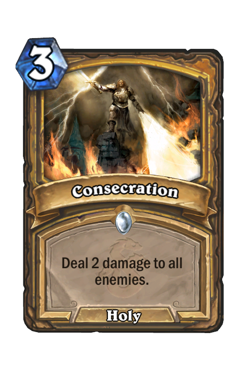Consecration Hearthstone kártya