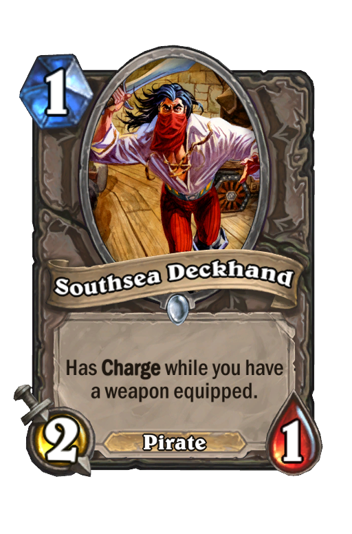 Southsea Deckhand Hearthstone kártya