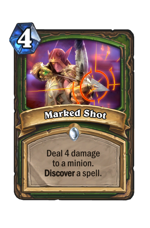 Marked Shot Hearthstone kártya