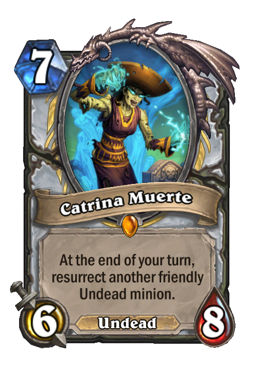 Catrina Muerte Hearthstone kártya
