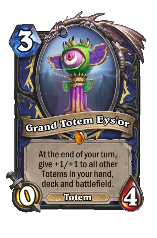 Grand Totem Eys'or Hearthstone kártya