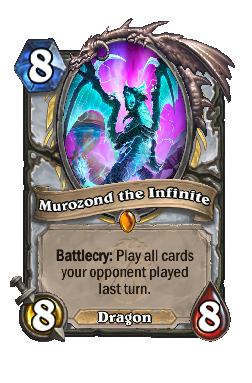 Murozond the Infinite Hearthstone kártya