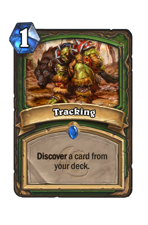 Tracking Hearthstone kártya