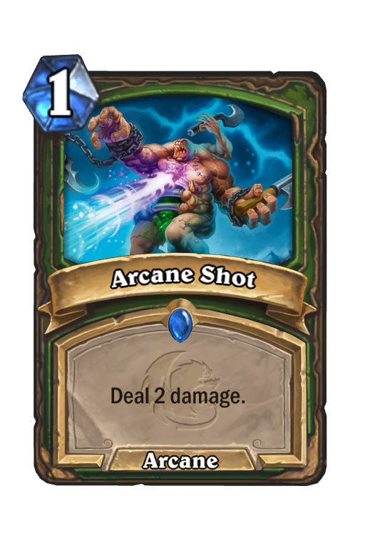 Arcane Shot Hearthstone kártya