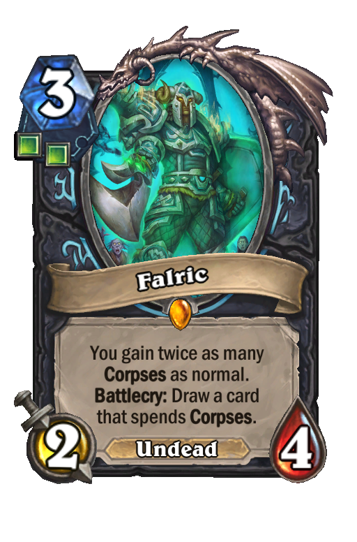 Falric Hearthstone kártya