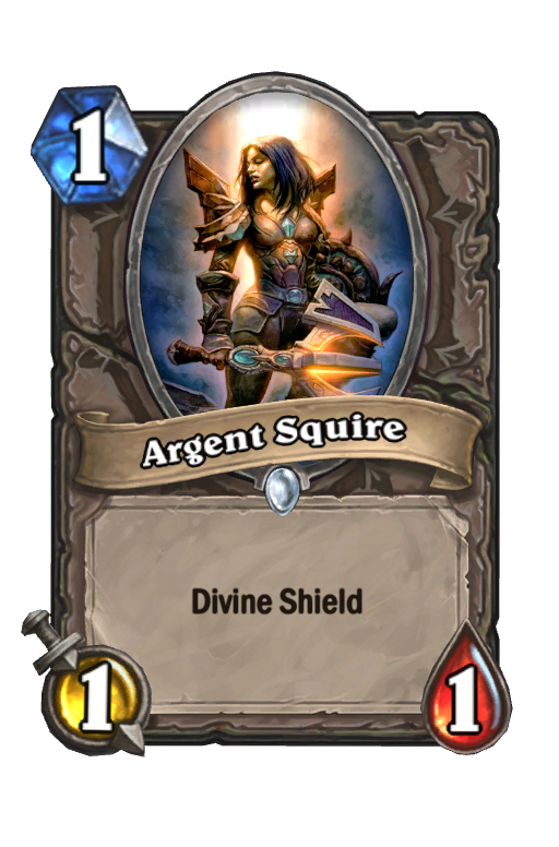 Argent Squire Hearthstone kártya
