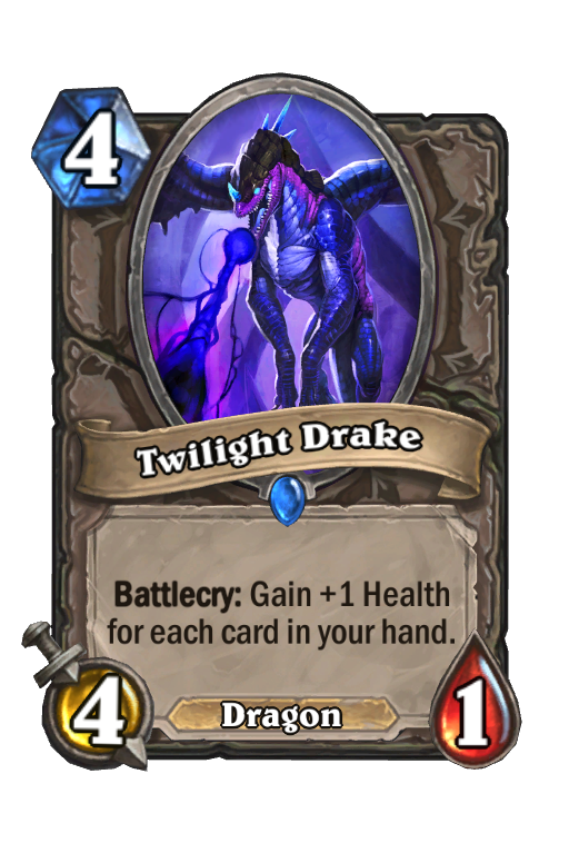 Twilight Drake Hearthstone kártya