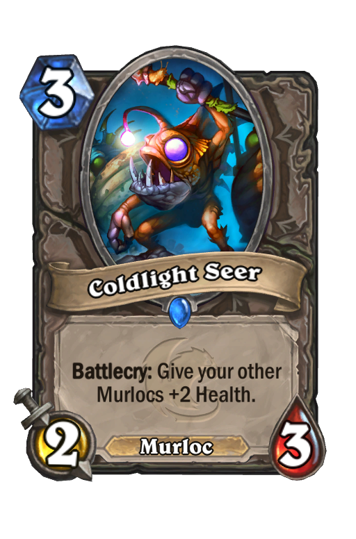 Coldlight Seer Hearthstone kártya
