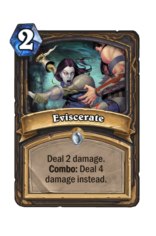Eviscerate Hearthstone kártya