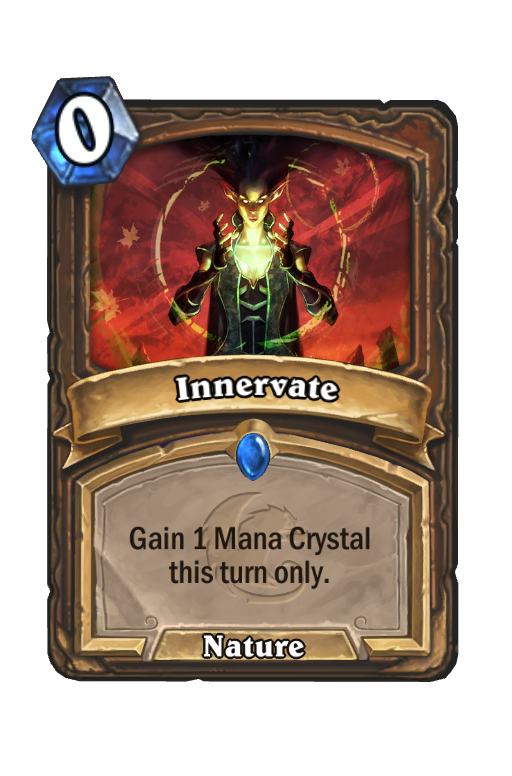 Innervate Hearthstone kártya