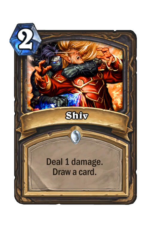 Shiv Hearthstone kártya