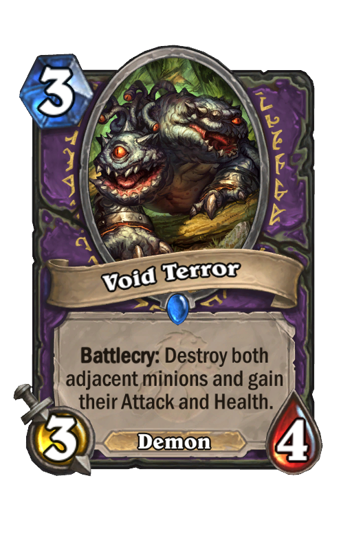 Void Terror Hearthstone kártya
