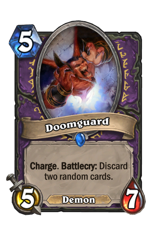 Doomguard Hearthstone kártya