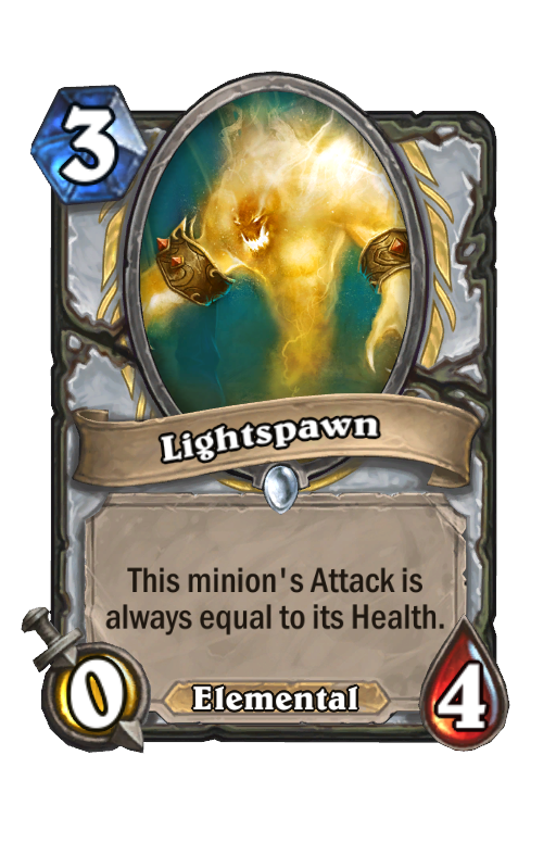 Lightspawn Hearthstone kártya