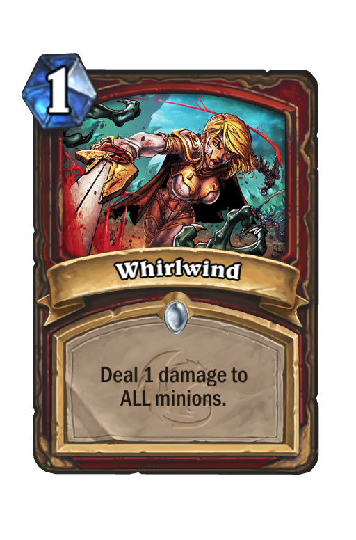 Whirlwind Hearthstone kártya