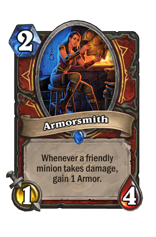 Armorsmith Hearthstone kártya