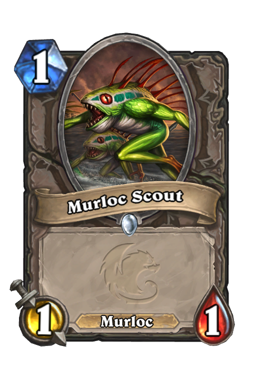 Murloc Scout Hearthstone kártya