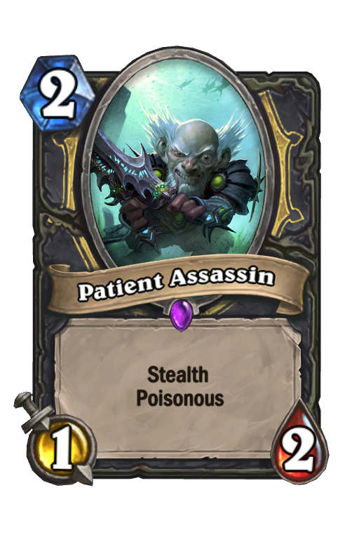 Patient Assassin Hearthstone kártya