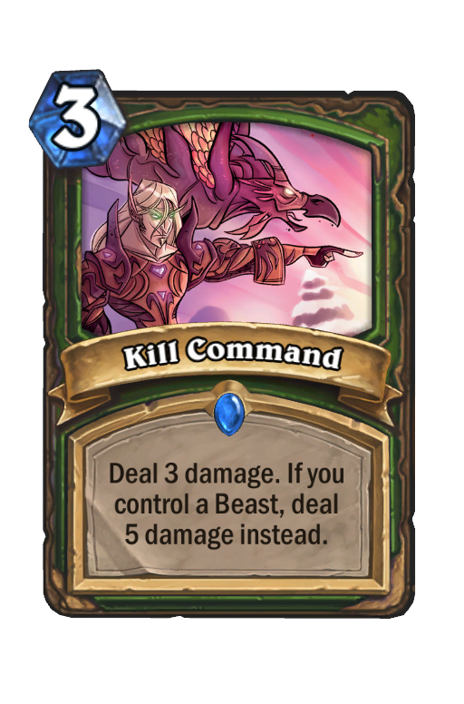 Kill Command Hearthstone kártya