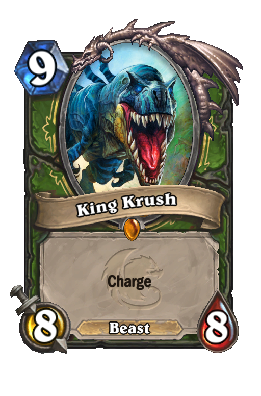 King Krush Hearthstone kártya
