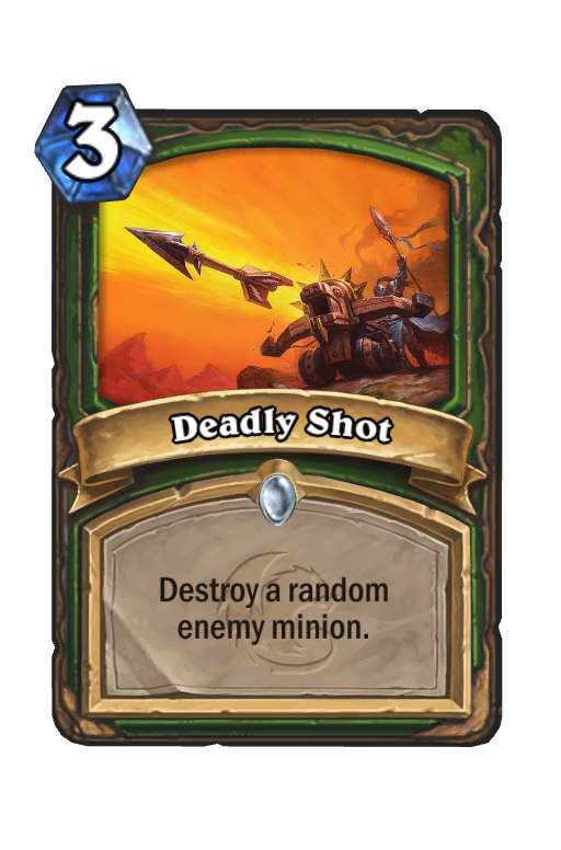 Deadly Shot Hearthstone kártya