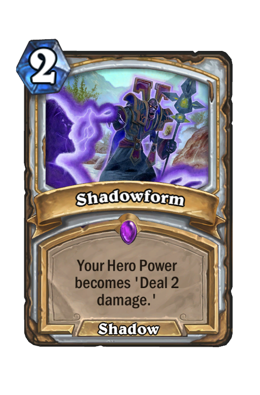 Shadowform Hearthstone kártya