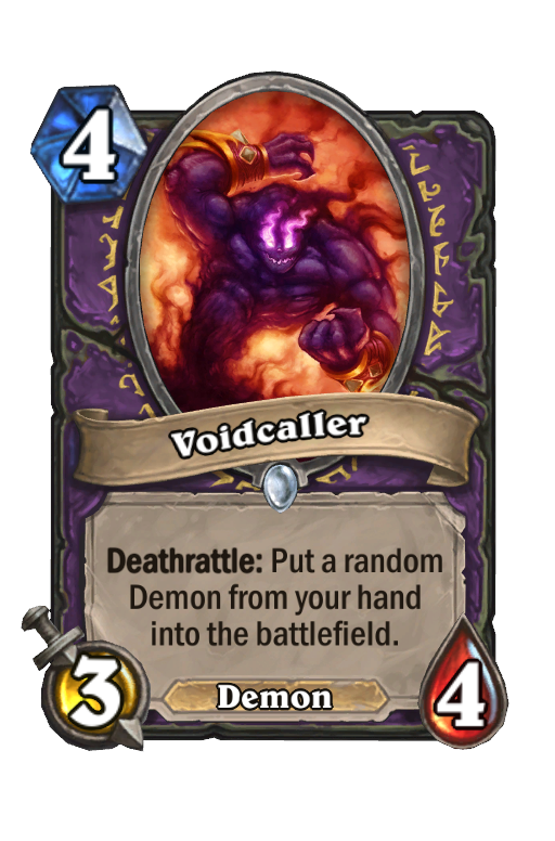 Voidcaller Hearthstone kártya