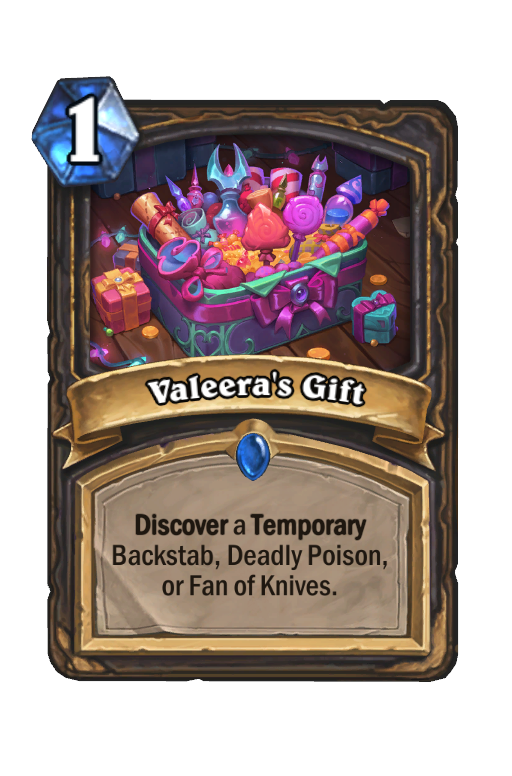 Valeera's Gift Hearthstone kártya