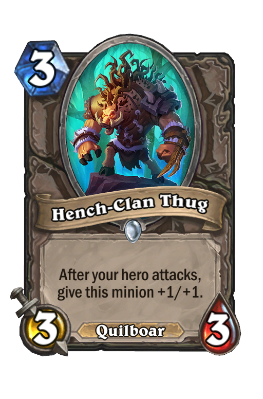 Hench-Clan Thug Hearthstone kártya