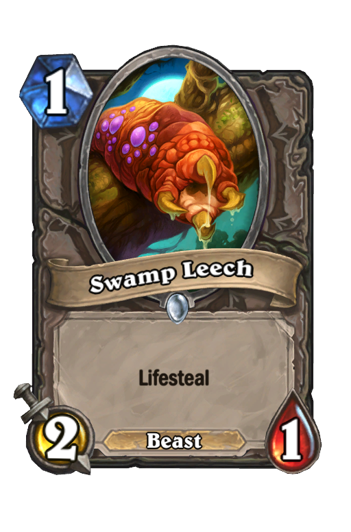 Swamp Leech Hearthstone kártya