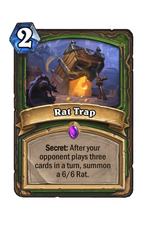 Rat Trap Hearthstone kártya