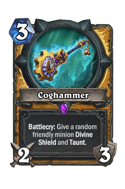 Coghammer Hearthstone kártya