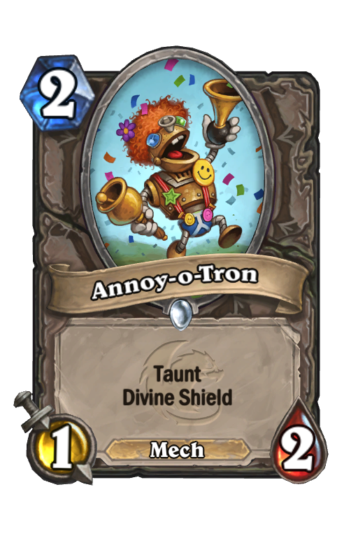 Annoy-o-Tron Hearthstone kártya