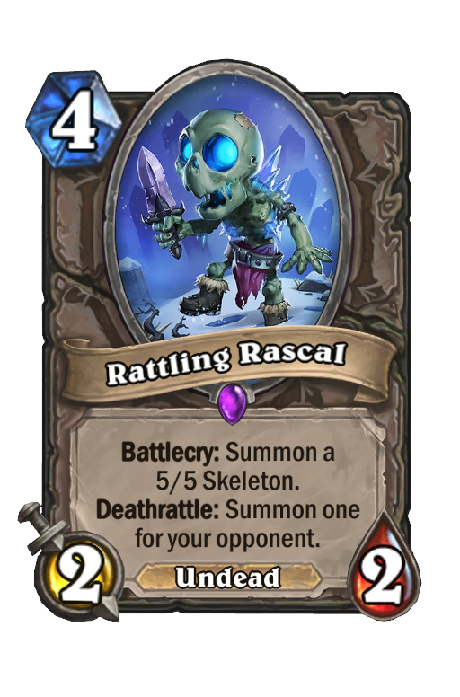 Rattling Rascal Hearthstone kártya