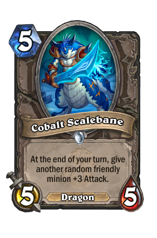 Cobalt Scalebane Hearthstone kártya