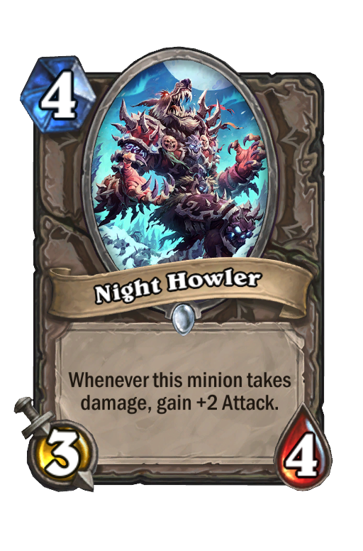 Night Howler Hearthstone kártya