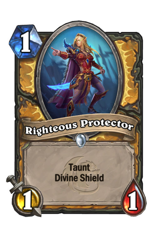 Righteous Protector Hearthstone kártya