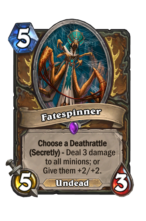 Fatespinner Hearthstone kártya