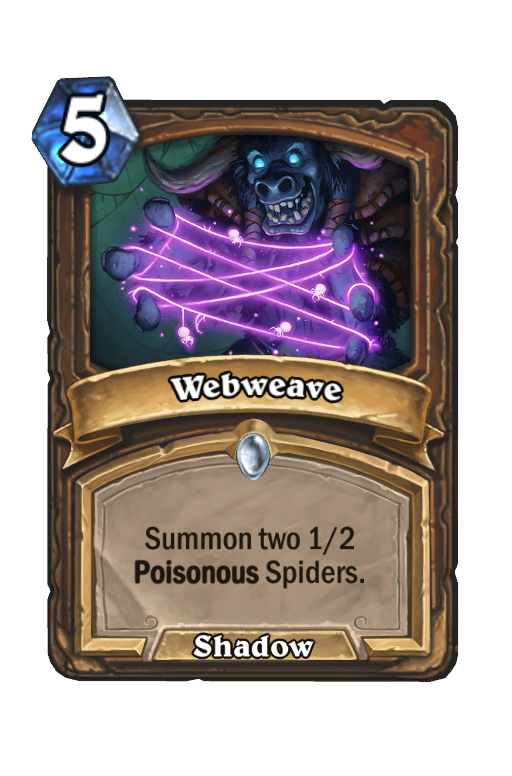 Webweave Hearthstone kártya